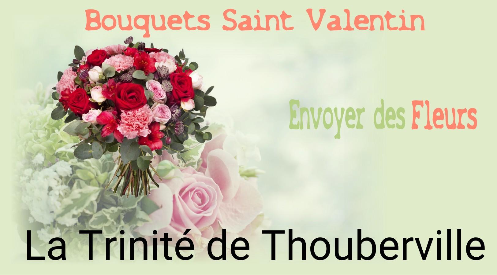 Roses de Saint-Valentin livrées à La Trinité-de-Thouberville